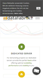 Mobile Screenshot of datafabrik.de